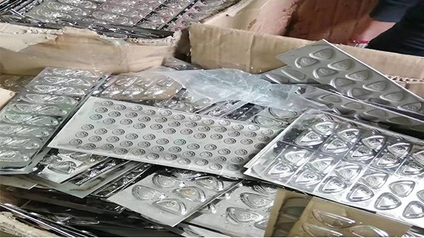 年關在即，国产91香蕉成人影视APP下金屬處理深圳商標鎳回收貨品一批